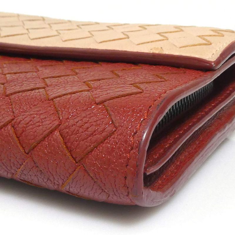 Bottega Veneta Long Wallet In Intrecciato