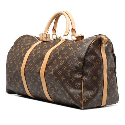 Louis Vuitton Monogram Keepall Bandoliere 50 Boston Bag Shoulder Bag 2WAY