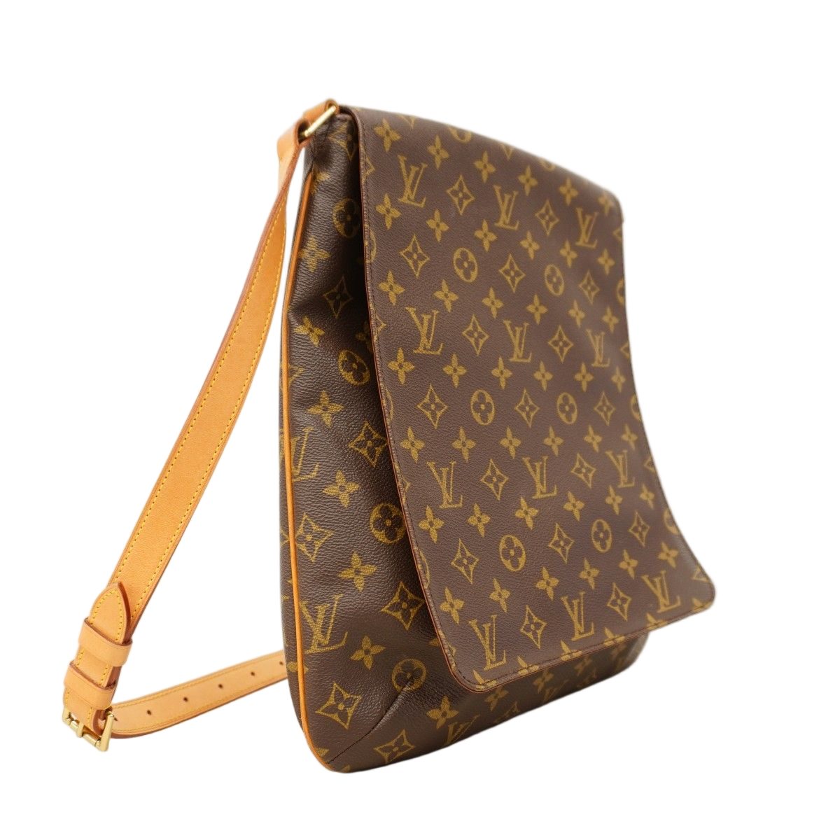 Louis Vuitton Shoulder Bag Monogram Musette Brown — view 2