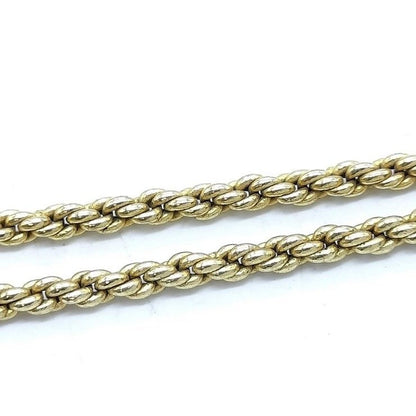 Dior Necklace Emblem Logo Gold Metal — view 8