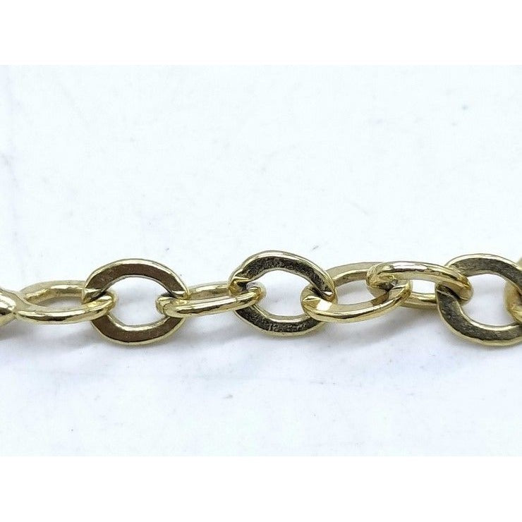 Dior Necklace Emblem Logo Gold Metal — view 9
