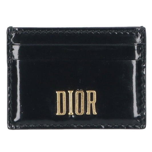 Dior Patent Leather Logo Card Case