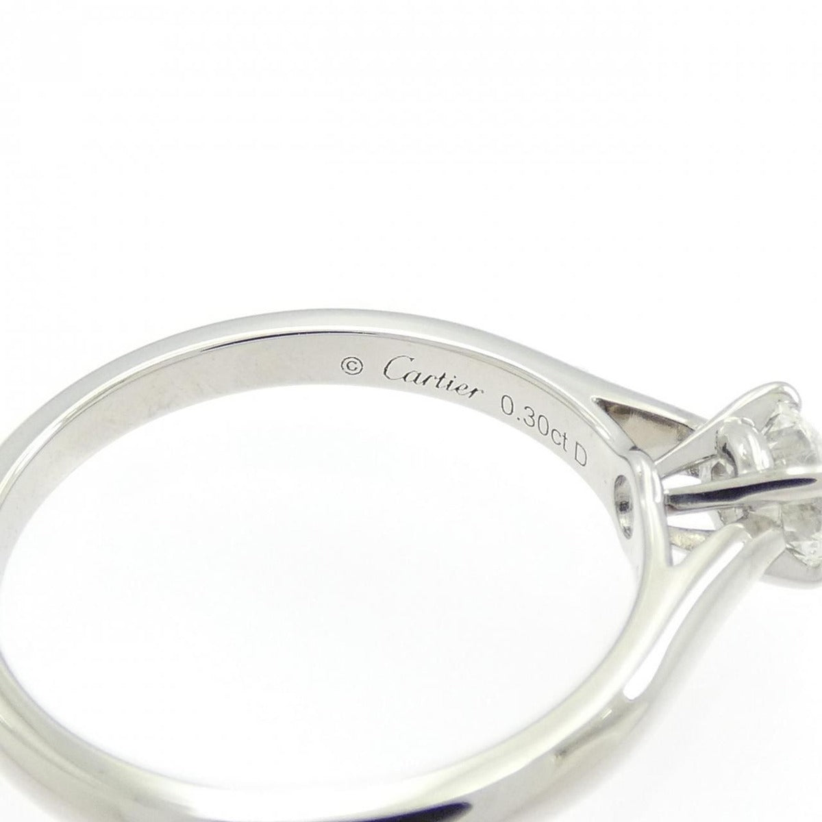 Cartier Solitaire Ring — view 5