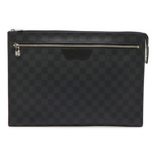 Louis Vuitton Damier Graphite Pochette 24 H Second Bag Clutch