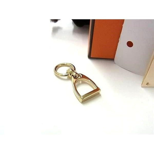 Hermes Etrier Scarf Ring Closure Silver