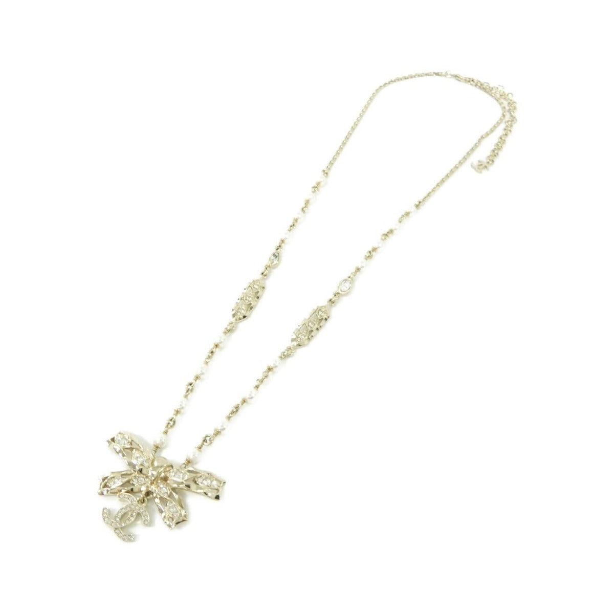 Chanel Necklace White — view 2