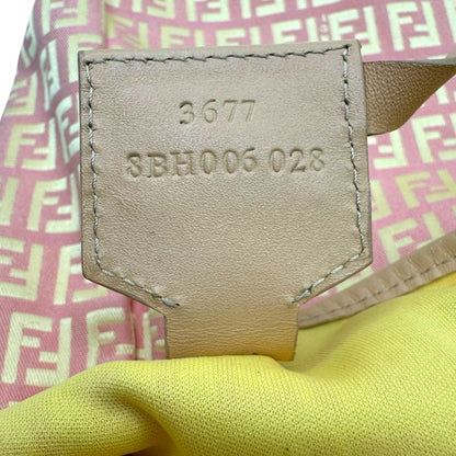 Fendi Zucchini Pattern Tote Bag with Mini Pouch Zucchini Pattern Mini Pouch