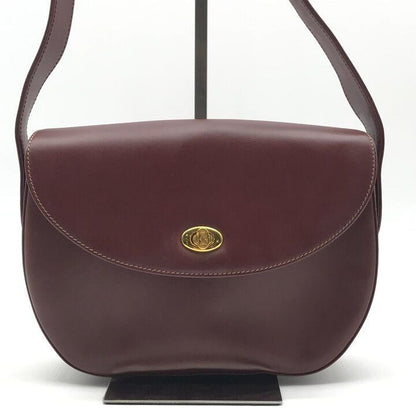 Cartier Must Line Shoulder Bag Crossbody Gold Leather