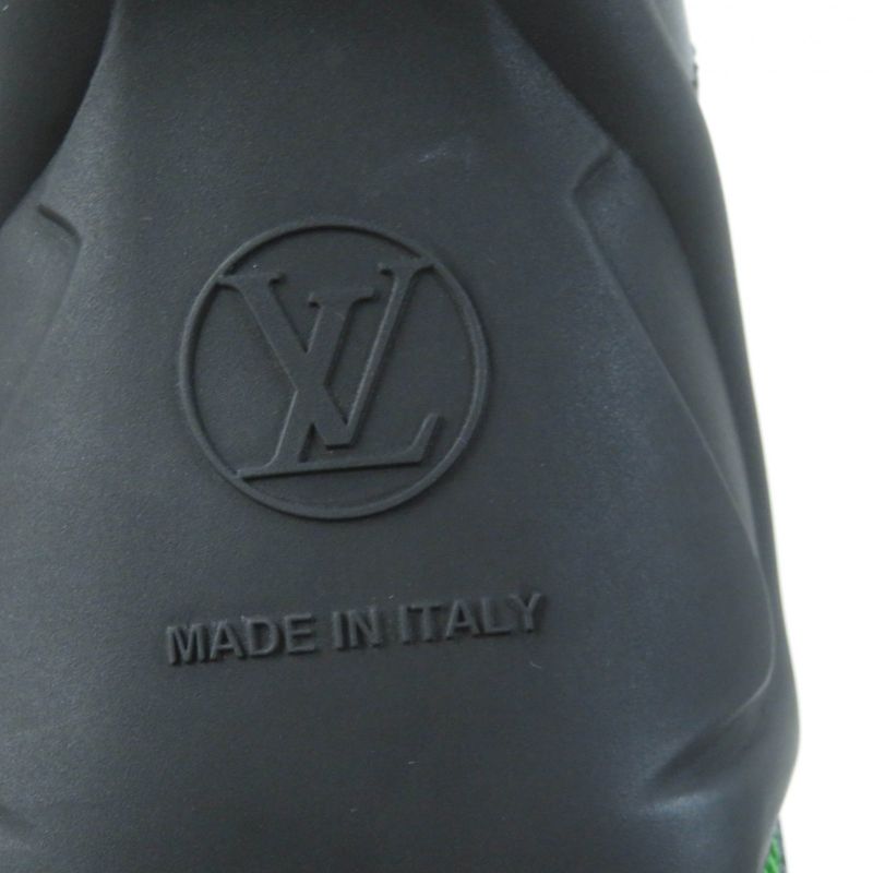 Louis Vuitton Arkwright Line Pointed Toe Back Strap Pumps With Rubber LV Logo