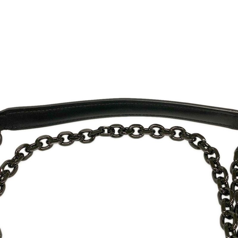 Celine Shoulder Bag C Medium 187253bfz38no Black Chain Shoulder/quilted