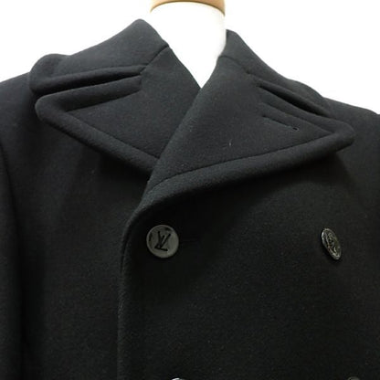 Louis Vuitton Technical Wool Pea Coat 1a8wql Men's #44 Double Breasted P Coat