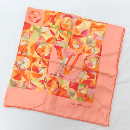 Louis Vuitton Carre 90 In The Passage Of Time Scarf Monogram Flower