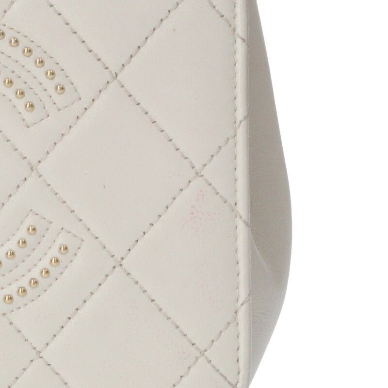 Chanel Coco Mark Studded Chain Shoulder Bag For Men