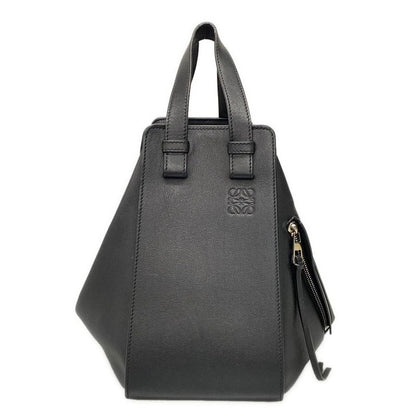 Loewe Tote Bag Hammock Bag Small Black With C Engraved Leather