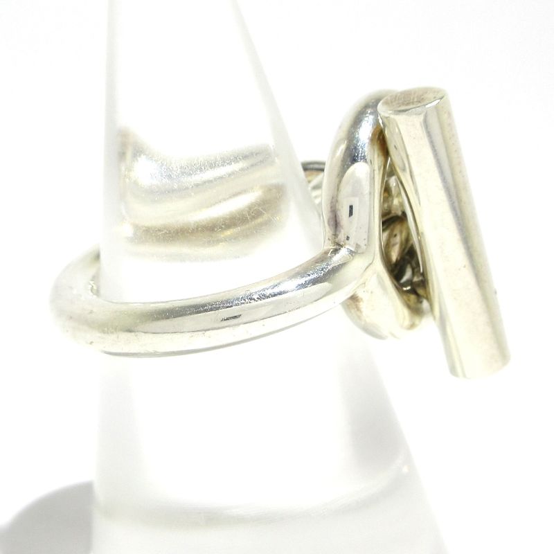 Hermes Ring Croisette Silver