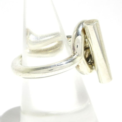 Hermes Ring Croisette Silver