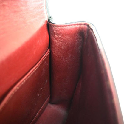 Chanel Matelasse Double Flap Chain Shoulder Bag Black Gold Hardware 898bs154