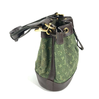 Louis Vuitton Shoulder Bag Noely M92688 Monogram Mini Canvas TST Khaki