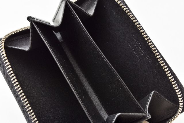 Unused Saint Laurent Coin Case Card Case Coin Purse 506522