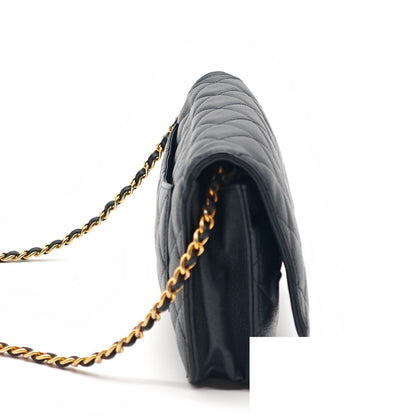 Chanel Woc Chain Shoulder Bag 2-Way Navy — view 5