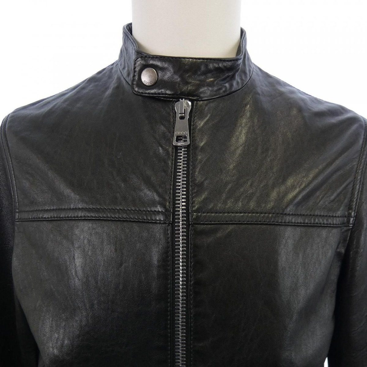 Gucci Leather Rider Jacket — view 5
