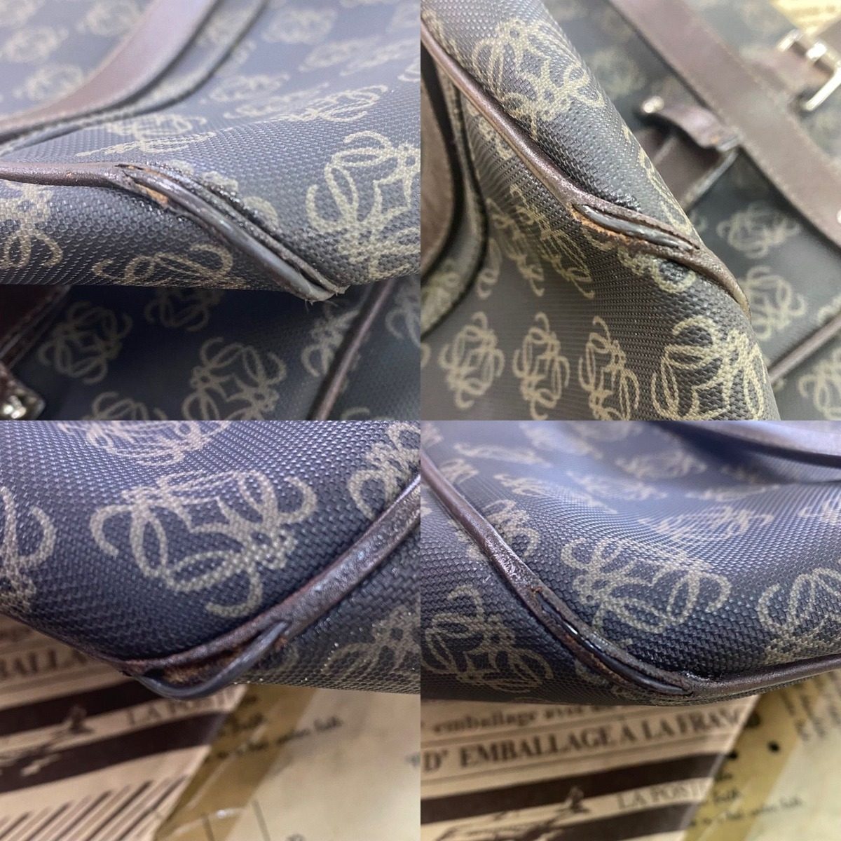 Loewe Tote Shoulder Bag Anagram Business Travel — view 15