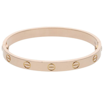 Cartier LOVE Bracelet 18K Pink Gold Love Bracelet Men's 16