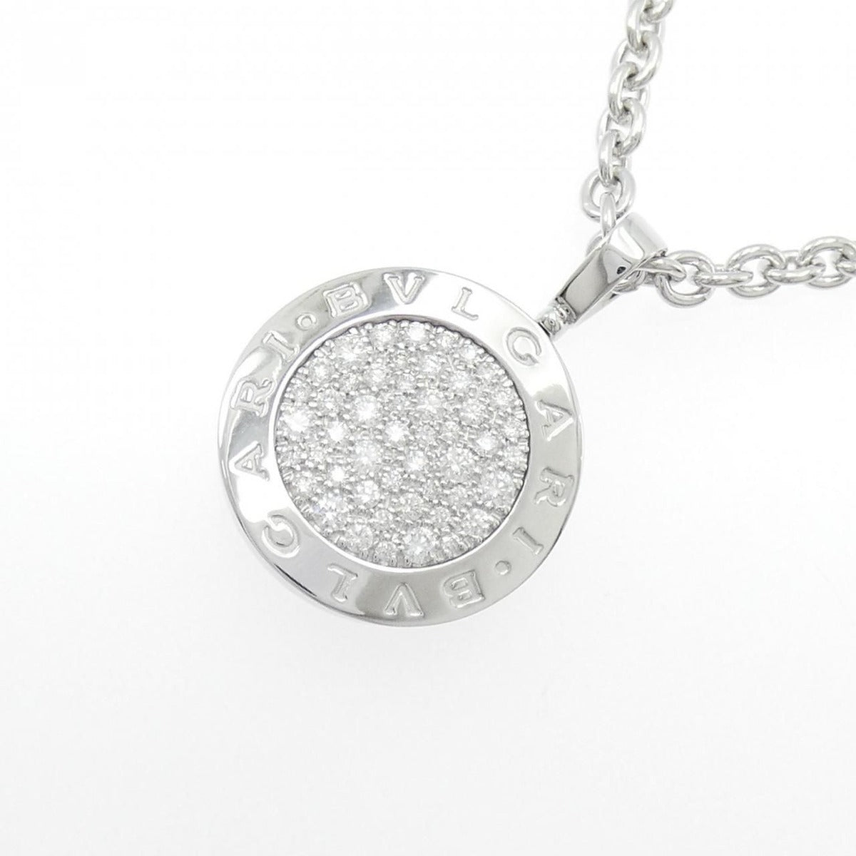 Bvlgari B.zero1 Silver Pendant Necklace — view 3