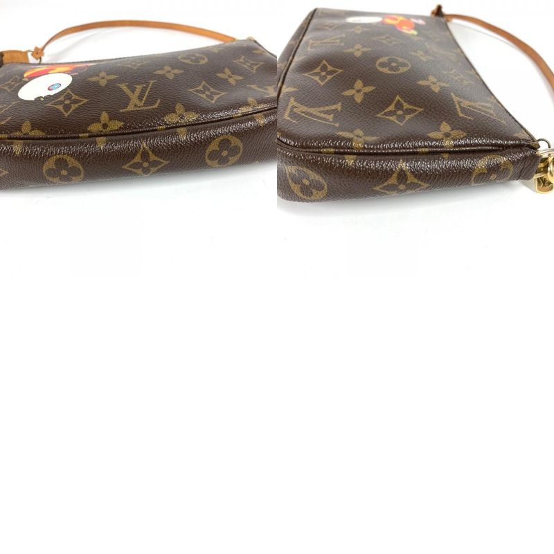 Louis Vuitton Shoulder Bag Pochette Accessoire M51981 Monogram Canvas Brown