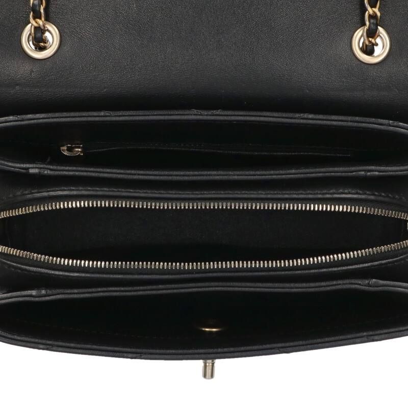 Chanel A57431 Chevron Lambskin Flap Shoulder Bag Women