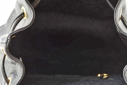 Gucci Preowned Mini Backpack Bamboo Backpack Gucci Bag Vintage Leather Black