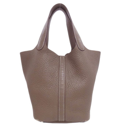 Hermes Picotin Lock PM Etape Silver Hardware Handbag Taurillon Women