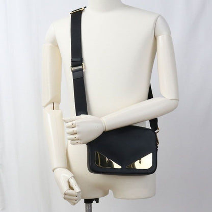 Fendi Camera Case 7m0286 SQP Crossbody Shoulder Bag Leather Men's