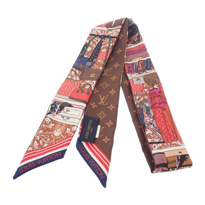 Louis Vuitton Bandeau BB Privé M76111 Monogram Scarf Silk Brown Multi Ladies