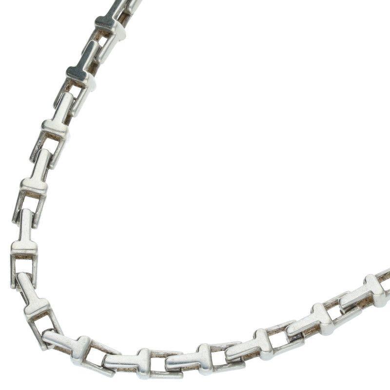 Tiffany & Co T-chain Narrow Silver Necklace Men's 20inch