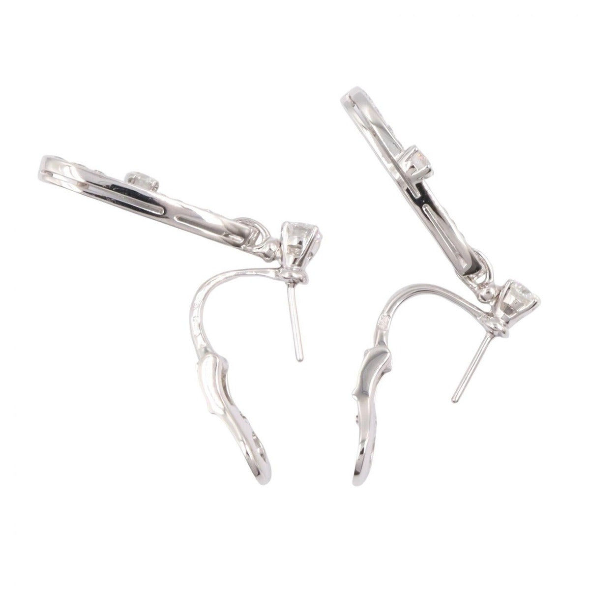 Bvlgari Earrings Elysia Diamond 18k White Gold — view 3