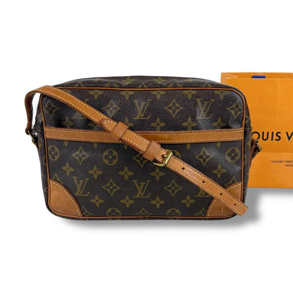 Louis Vuitton Trocadero 27 Mini Shoulder Bag Brown Monogram Leather