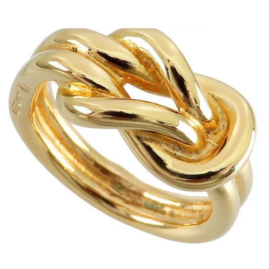 Hermes Atame Scarf Ring Gold Metal Closure
