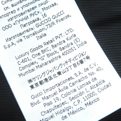 Gucci 22SS 669523 Wool Logo Gold Button Back Pleats Seventh Sleeve Double