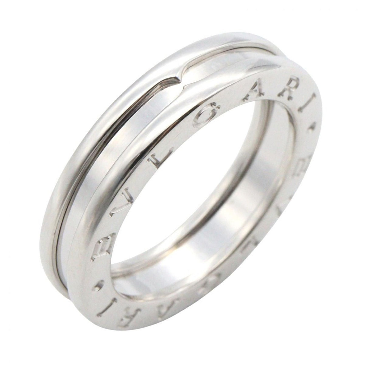 Bvlgari Ring B-zero One Band 18K White Gold