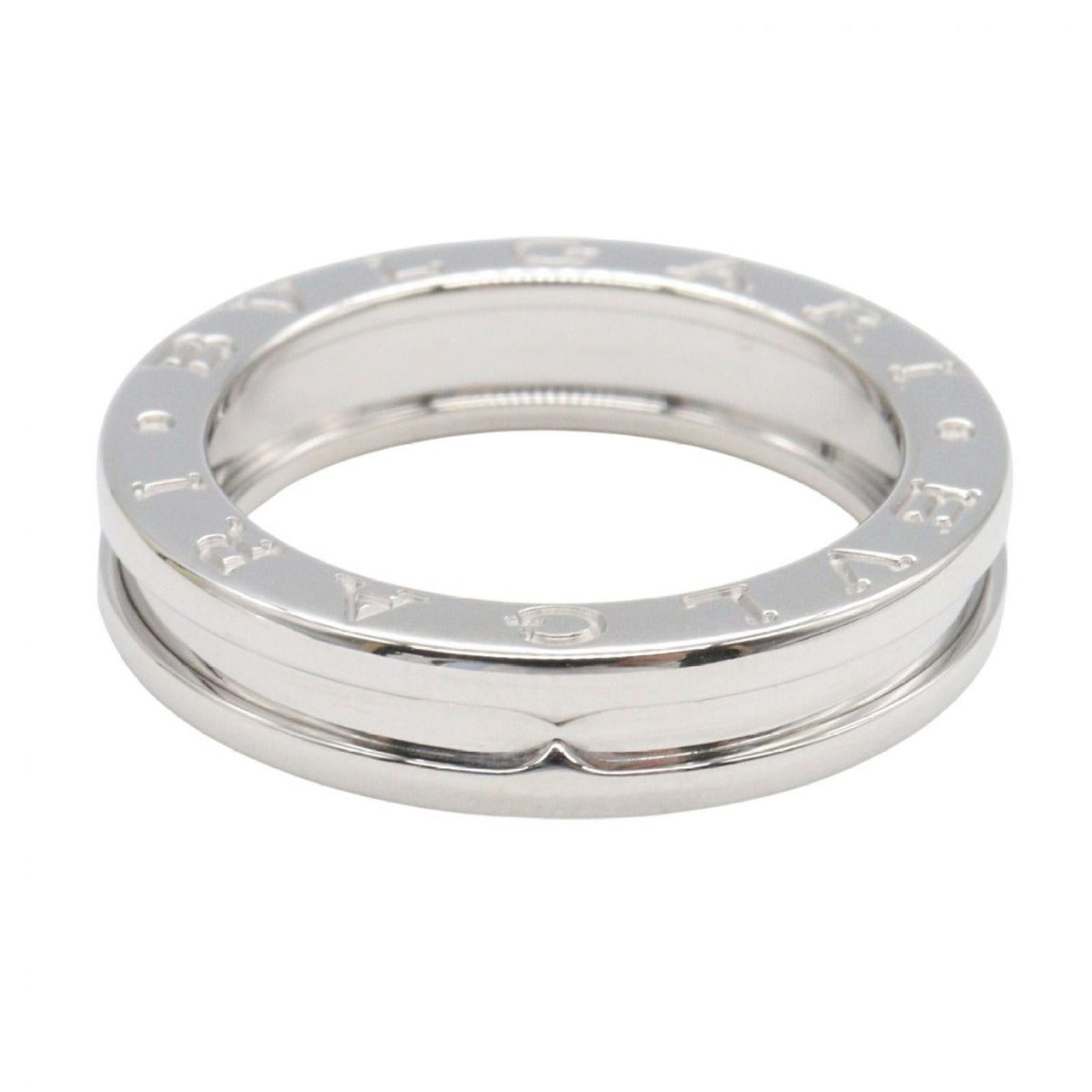 Bvlgari Ring B-zero One Band 18K White Gold — view 2