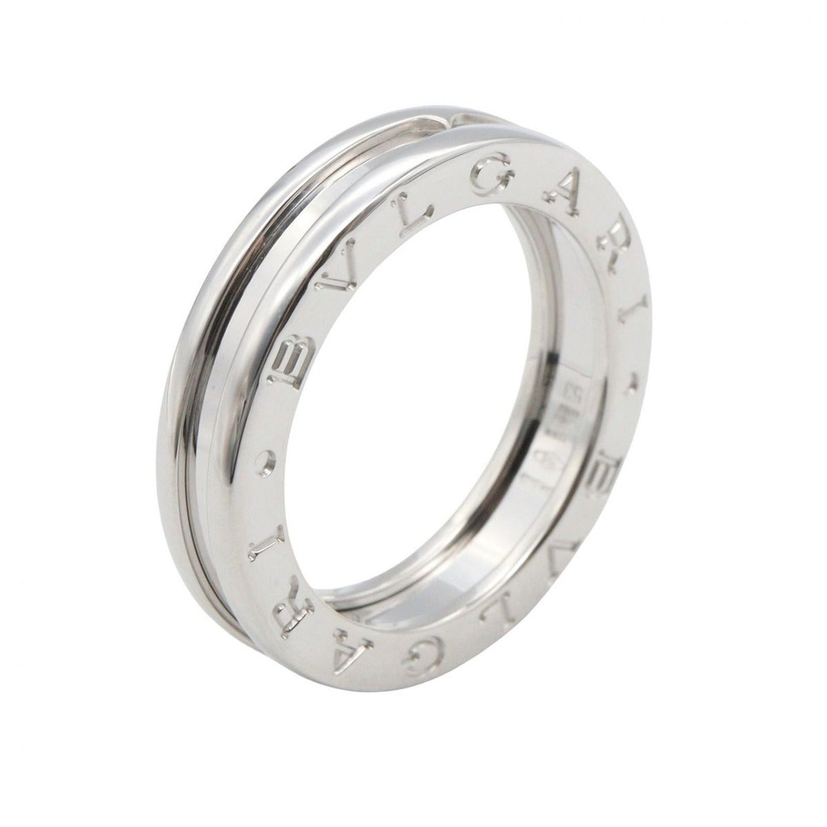 Bvlgari Ring B-zero One Band 18K White Gold — view 4