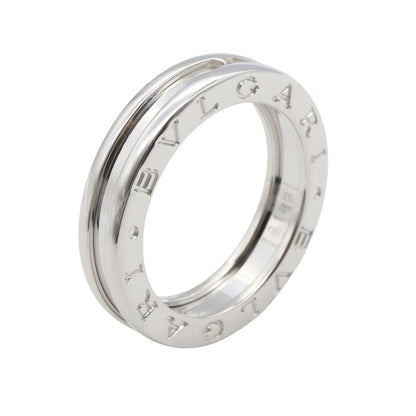 Bvlgari Ring B-zero One Band 18K White Gold — view 4