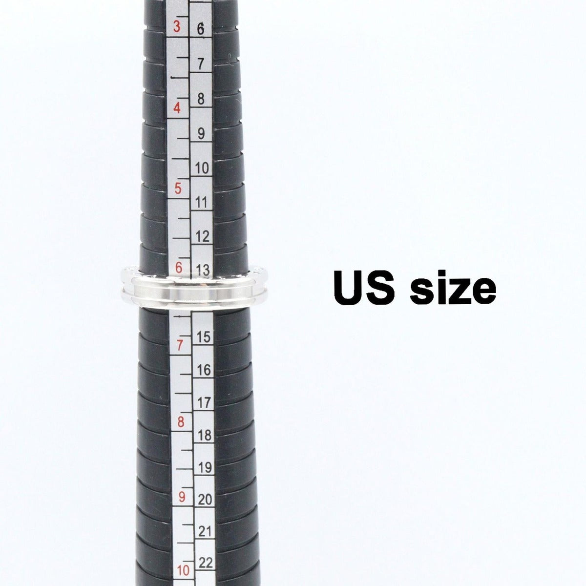 Bvlgari Ring B-zero One Band 18K White Gold — view 7