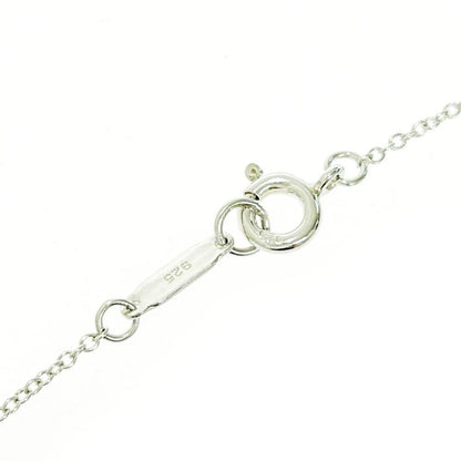Tiffany & Co Silver Ribbon Necklace 3.0g 925 Engraved 479578 Necklace