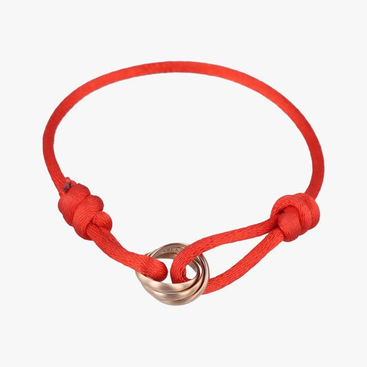 Cartier Neon Cord Red And Gold Au750b6069100qey787