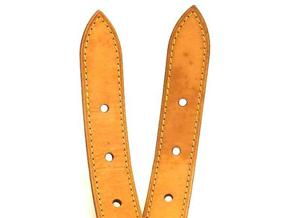 Louis Vuitton Leather Shoulder Strap For Bag Shoulder Strap Men Women Brown