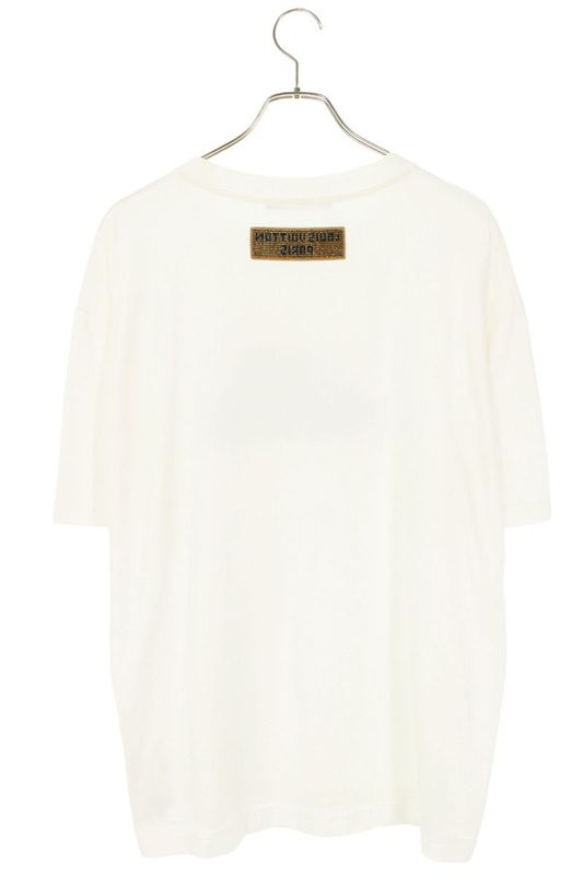 Louis Vuitton 23AW Rm232m NPG Hpy35w Embroidered Beaded Cotton T-shirt Men's XL