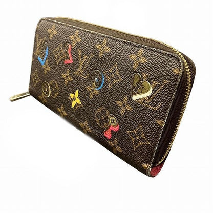 Louis Vuitton Monoblam Rabrock Zippy Wallet M64116 Long Wallet Women