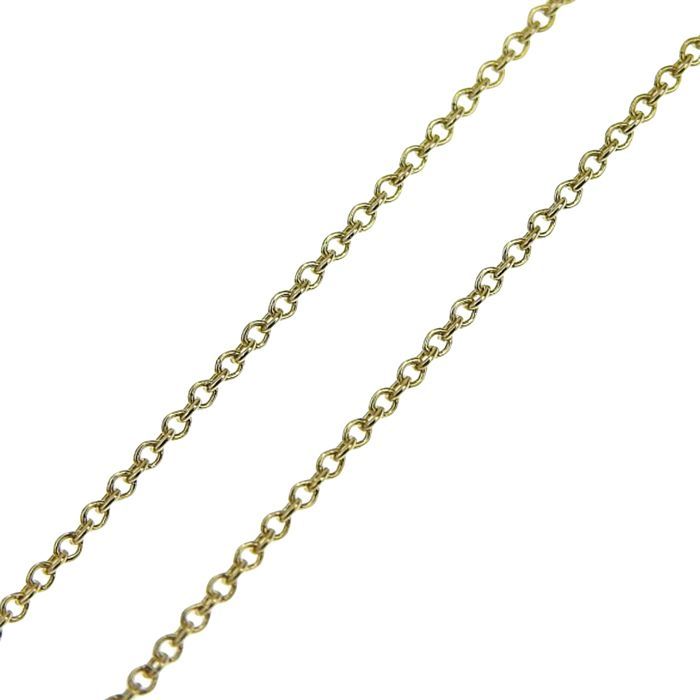 Tiffany & Co By-the-yard Diamond Necklace 18K Yellow Gold 750 Yellow Gold